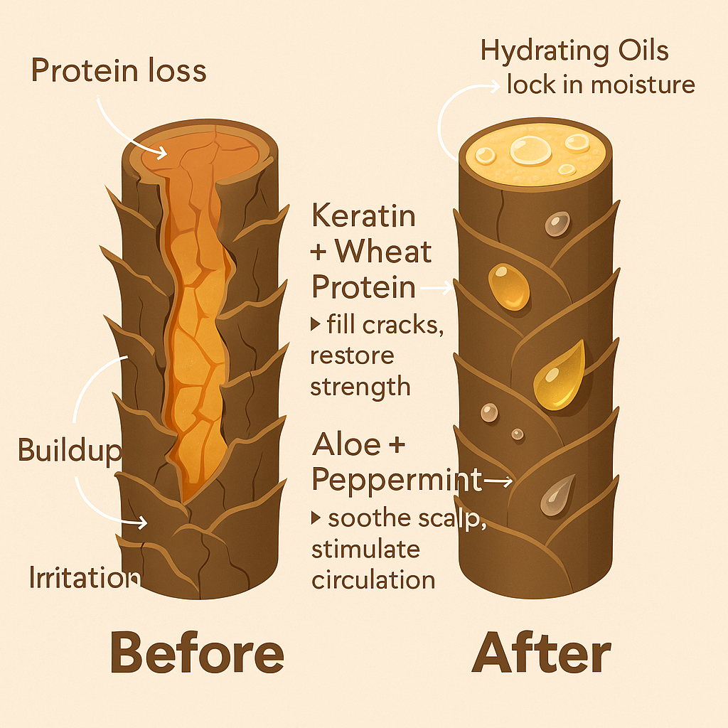 Pure Hydration Repair Shampoo